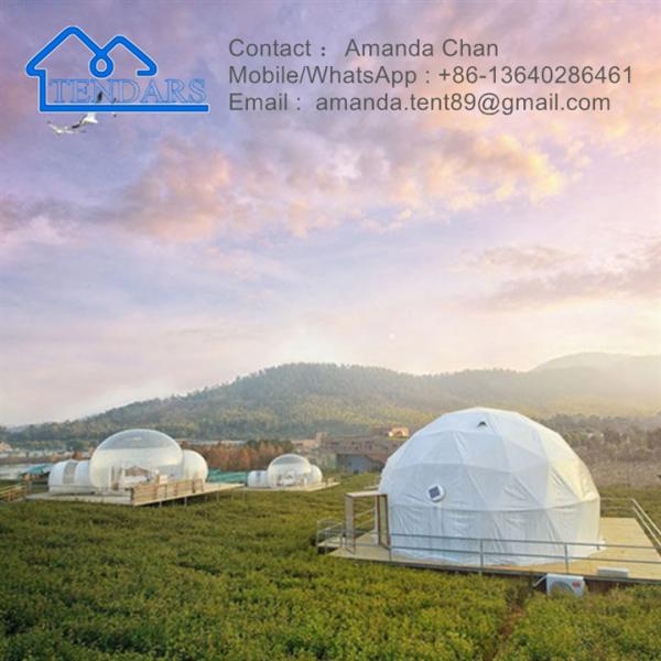 Commercial Igloo Geodesic Dome Tent For Trade Show Camping And Outdoor