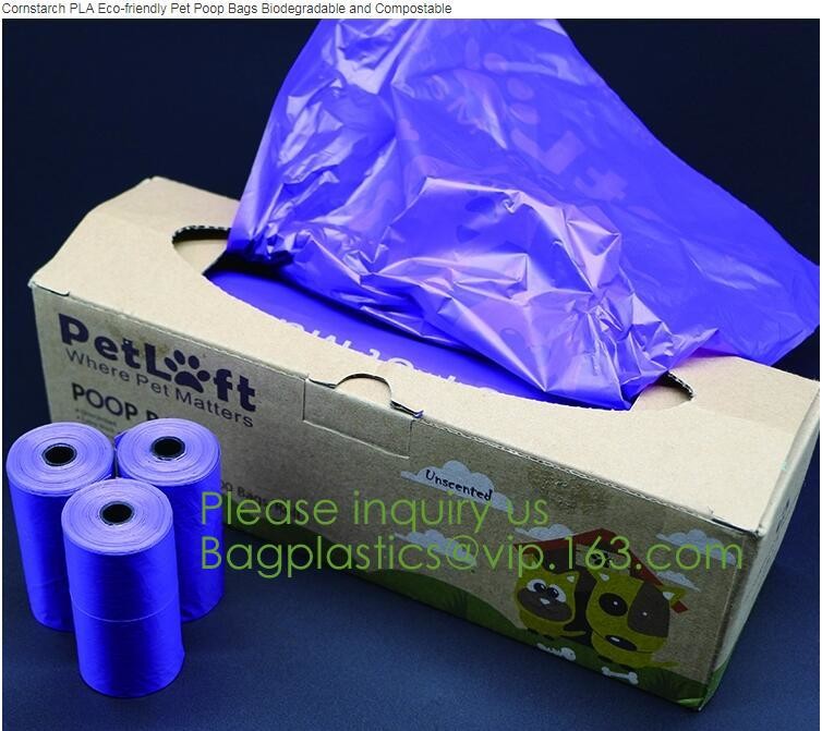 Eco friendly Compostable Biodegradable commercial bags,100% Environment Friendly Compostable Cornstarch Garbage Bags pac