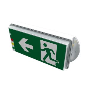 Wall Mounted LED Exit Emergency Light 2200k-7000k 100-277V
