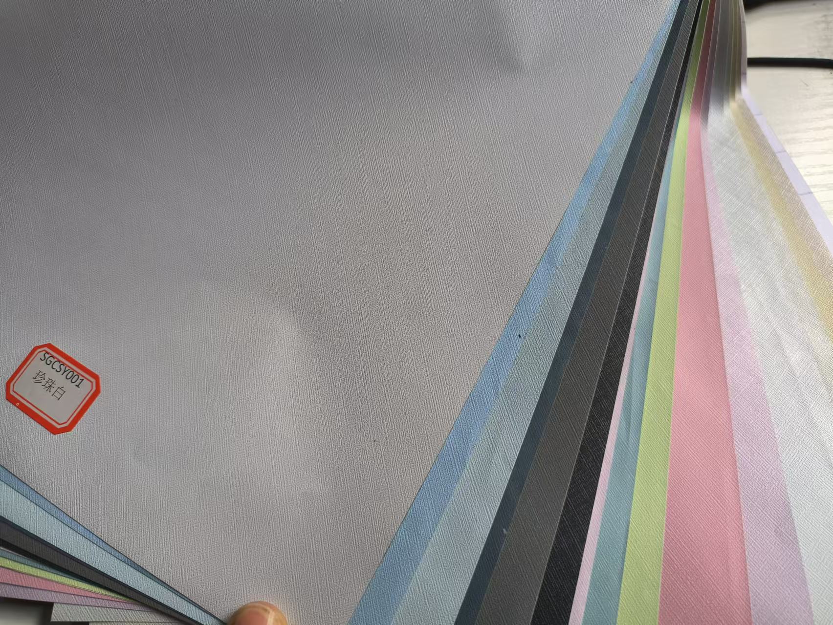 0.15mm Thickness Solid Color Self-Adhesive Embossed Wall Film Paper Foil Back Wallpaper Waterproof for Home Decor Hotel Renovation