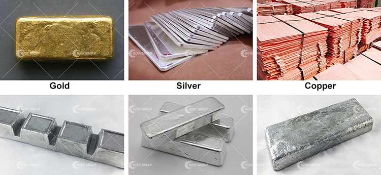 Environmentally-Friendly Waste Cellphone Gold Silver Chemical Recycling Plant