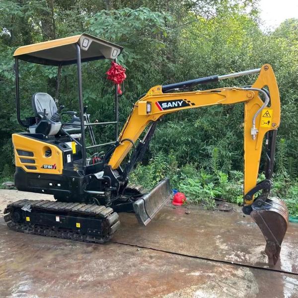 Affordable SANY 16 Excavator 0.04m3 Bucket Capacity 10.3KW Power Excellent
