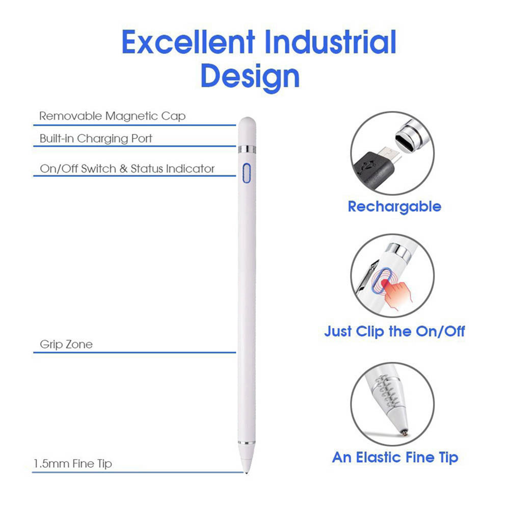 164mm Bluetooth Touch Active Capacitive Pen For Tablet