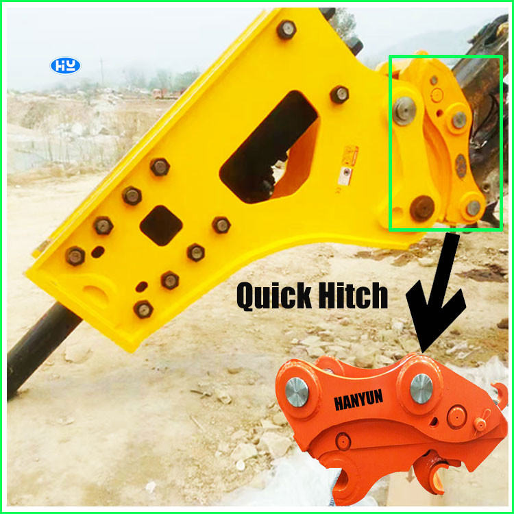 Sb81 Hydraulic Breaker 18-26 Ton Excavator Jack Hammer For Pc200 Excavator
