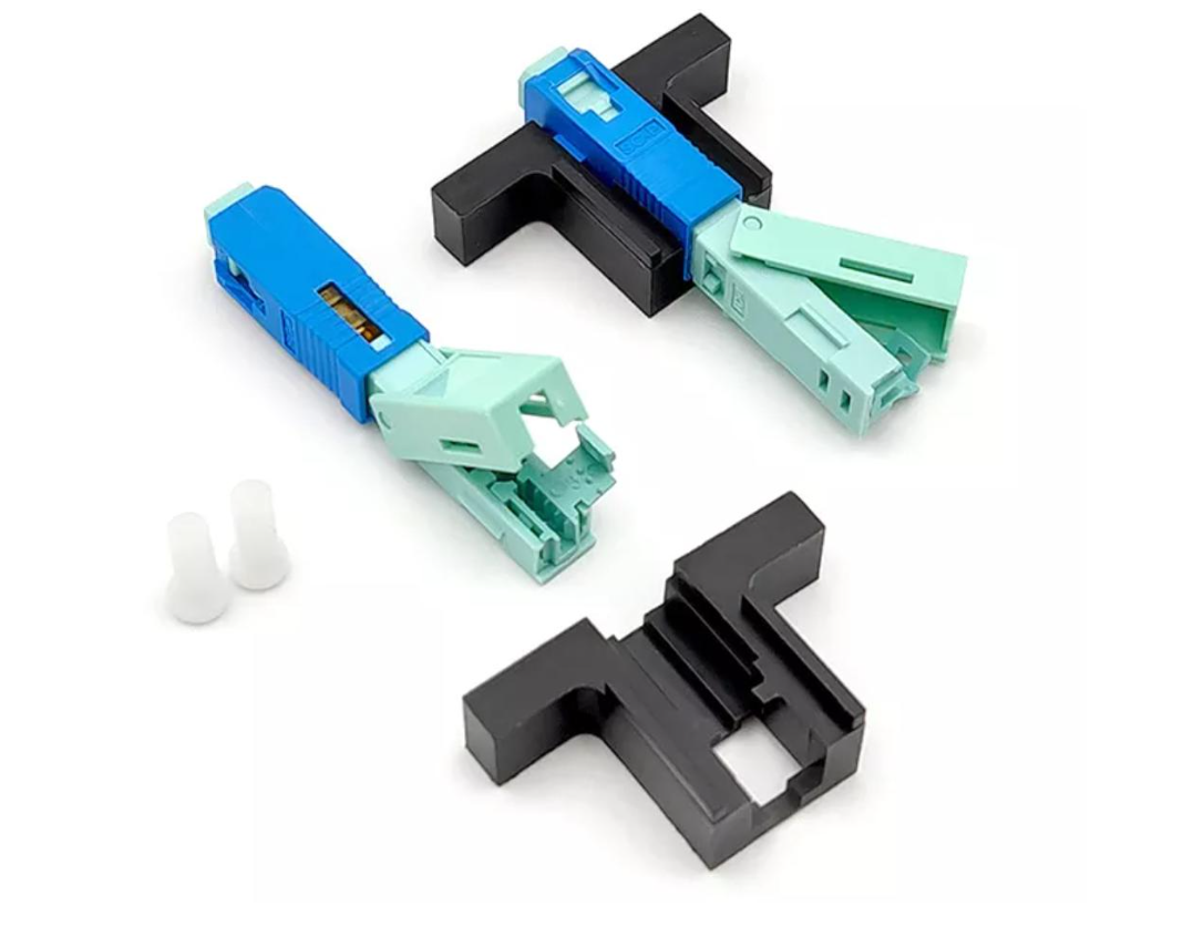 Experience Fast and Easy Fiber Optic Connections with Our SC 3 point Fast Connector