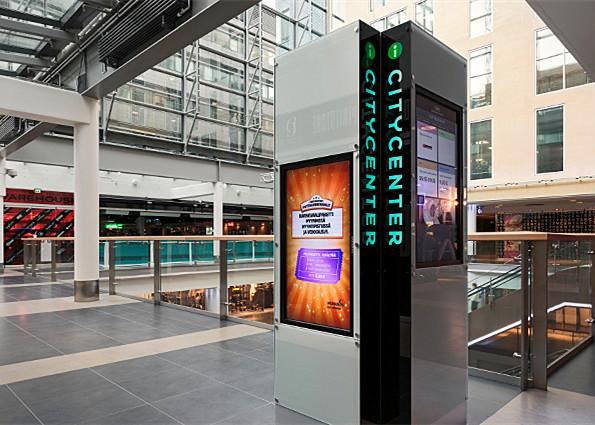 Quality Custom LCD Digital Signage Advertising 1920*1080 / 3840*2160 Resolution for sale