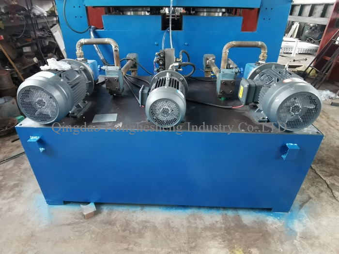 2500X2500mm Tyre Tube Making Machine Bridge Bearings Rubber Vulcanizing Press