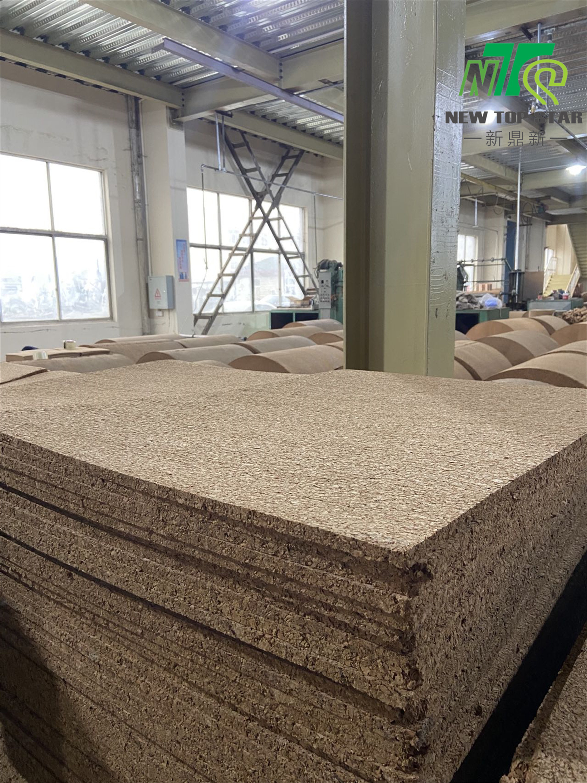 12mm Eco Cork Underlayment Floor Sheets 220kg/cbm Super Thick