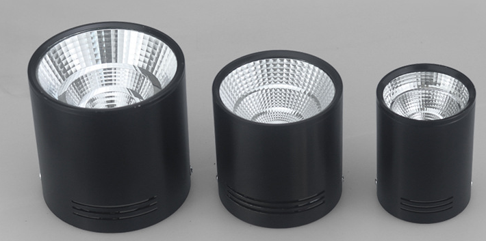 15W COB Led Downlight Cylinder Down Light Surface Mount Indoor Can LED Ceiling Lamp