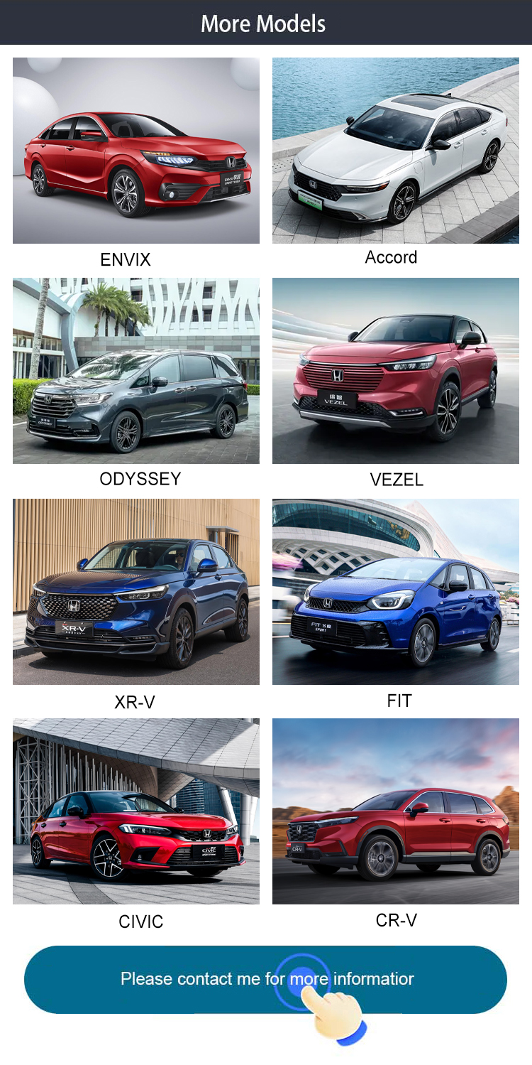 150Ps Left-hand Gac Car Hondas CRIDER Lingpai Cars Front disc Rear dsic ESC Electronic Stability Control System Design 2024
