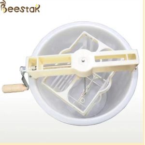 2 frame plastic manual honey processing extraction machine beekeeping honey