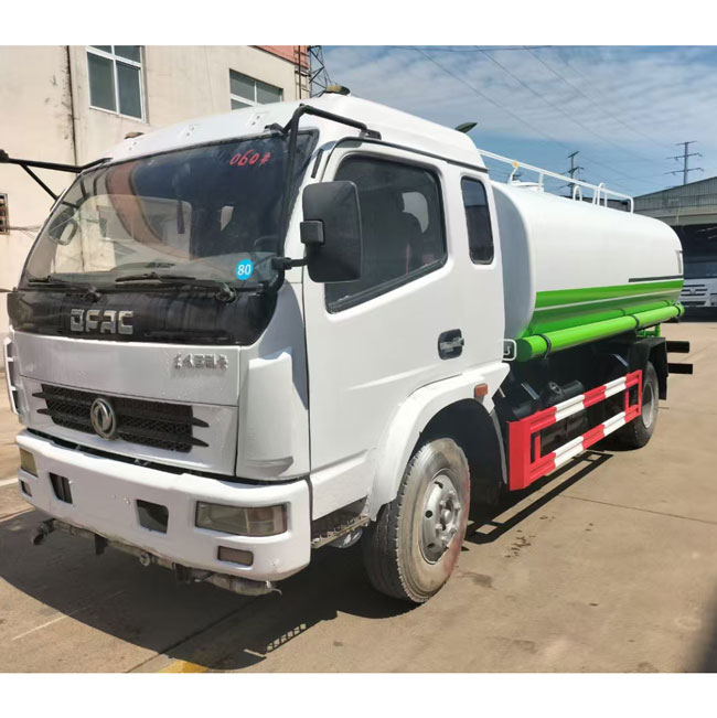 Second Cheap 4x2 5000 Liters 8000 Liters Water Bowser Truck and Water Bowser