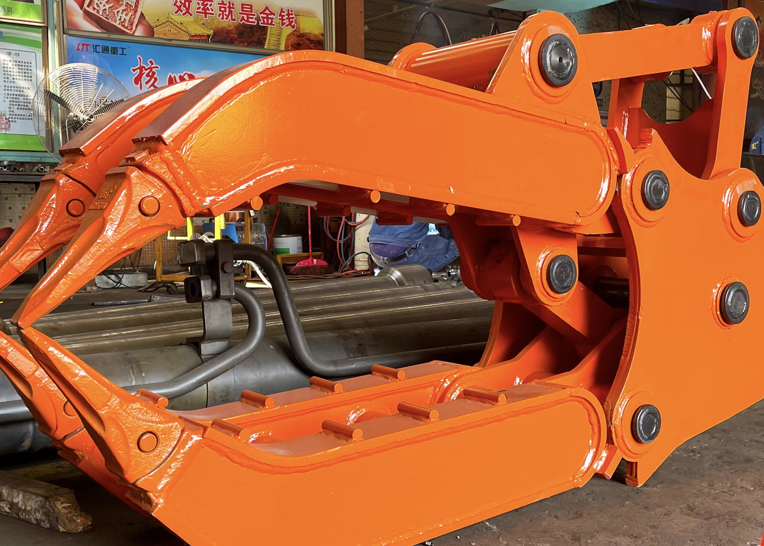 PC Hitachi Excavator Rotating Grapple Hydraulic or Mechanical