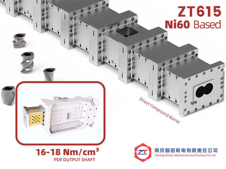 twin screw extruder parts