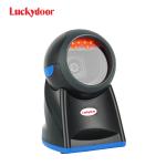 USB 2D 1D Desktop Barcode Scanner 4 Mil Omni-directional LED Light for Retail