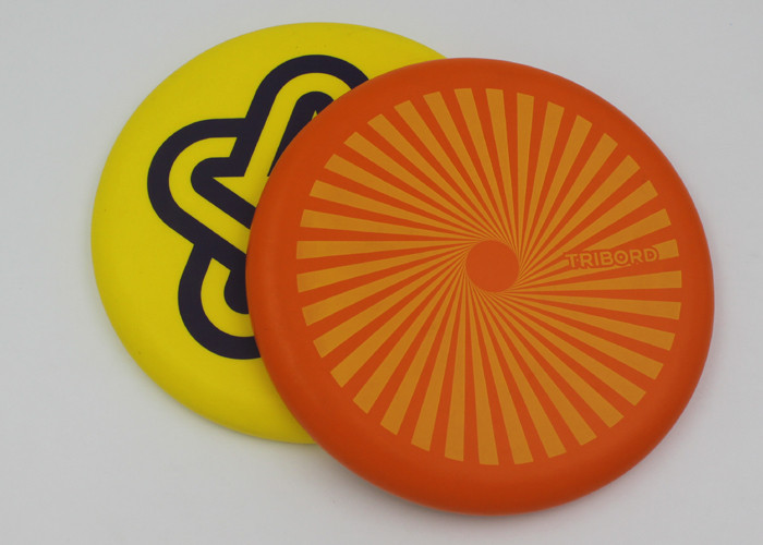 Safty 8 Inch PU Foaming Soft Plastic Frisbee 100g 20cm For Kid / Toddler