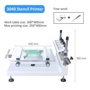 High Precision Solder Paste Stencil Printer 3040 SMT Manual Solder Paste Printer