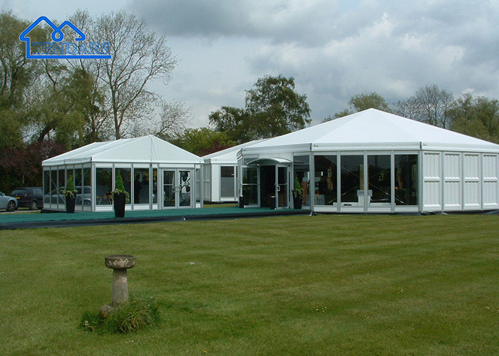 Fashionable Customized Outdoor Best Wedding Tents Wedding Event Anti Ultraviolet Snow Load 0.3KN/sqm