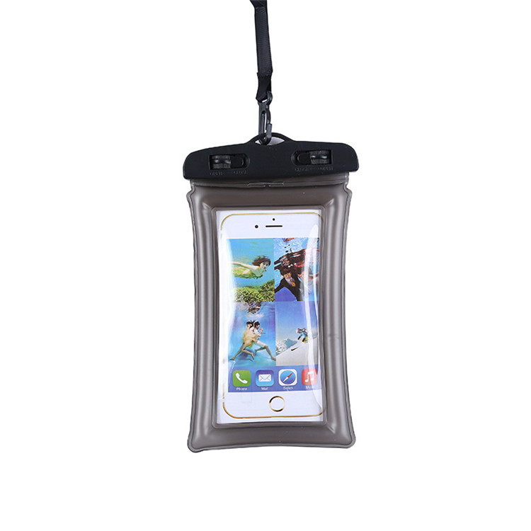 Universal Waterproof Cell Phone Pouch Clear Floating Waterproof Phone Case Lanyard