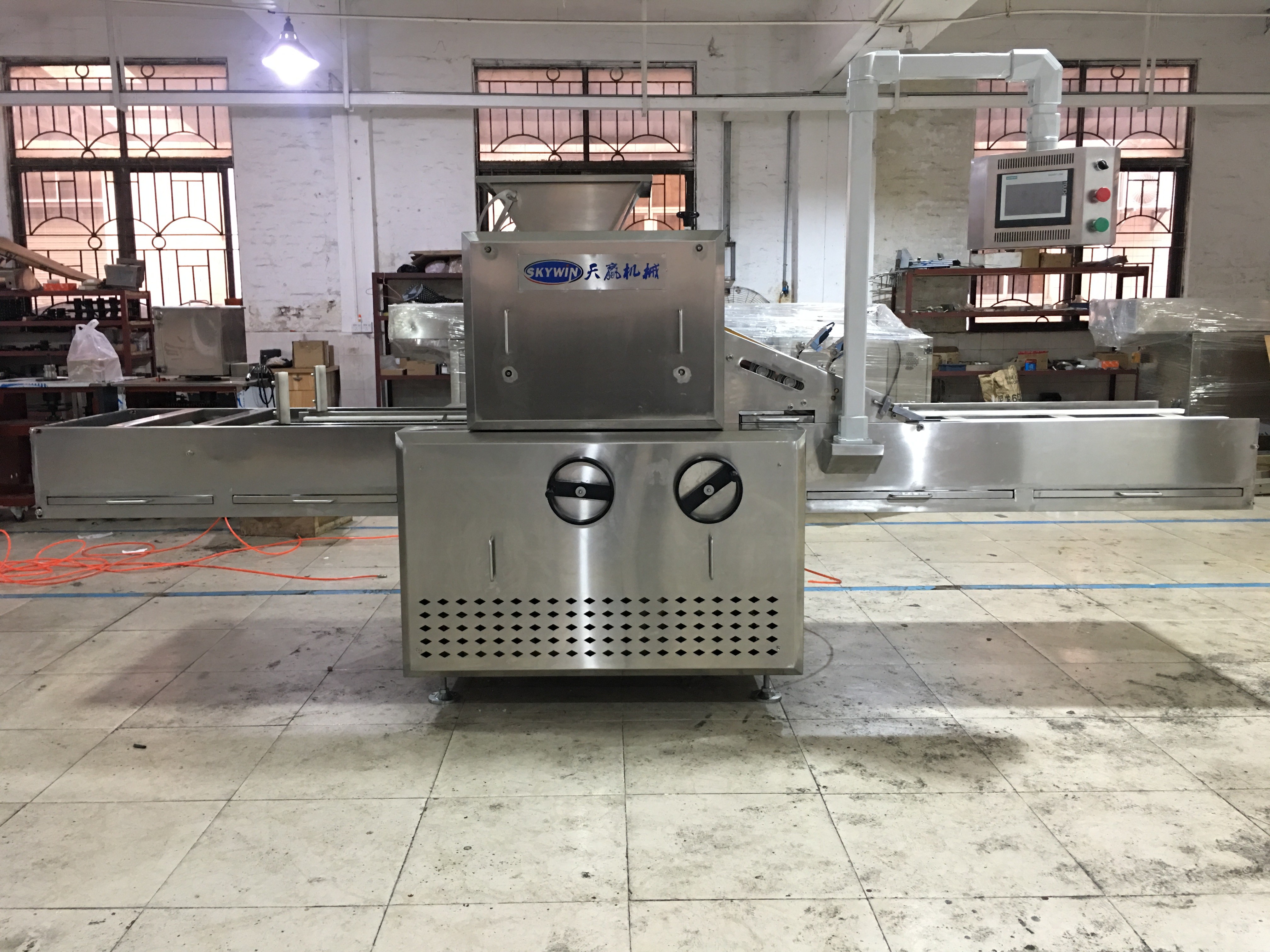 SIEMESE PLC Control 120kgs/Hr Automatic Biscuits Making Machine