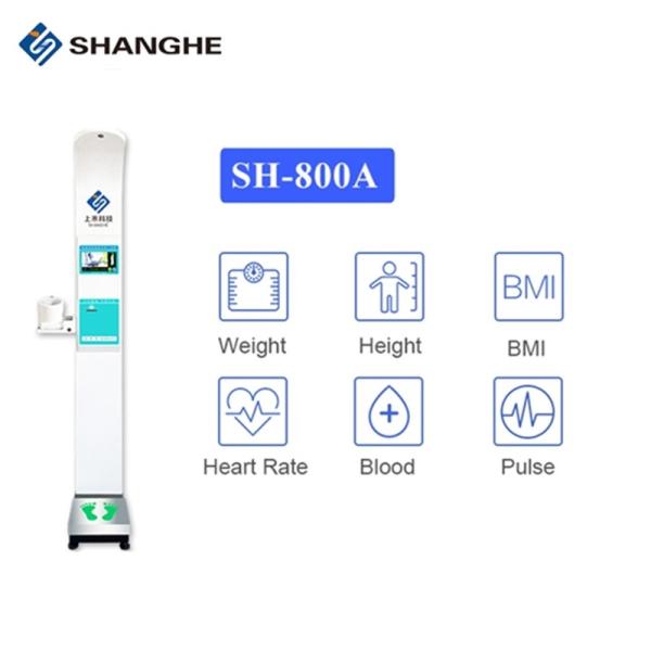 Medical Health Kiosk Machine Used To Measure Blood Pressure For Clinic /