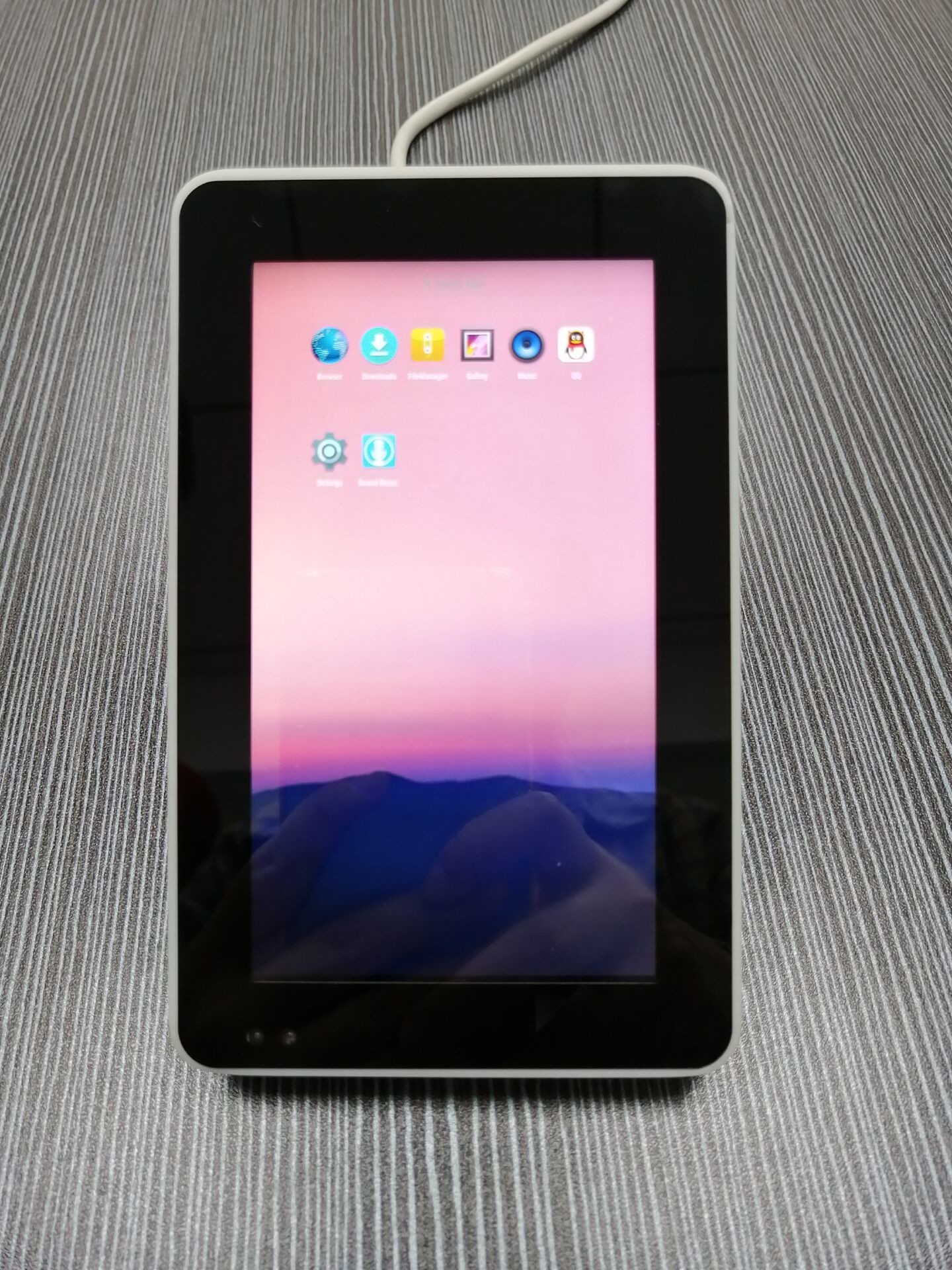 White Color 5 Inch OEM Industrial POE Tablet Small Wall Mount Touch Screen with RJ45 Ethernet NFC Module Serial Port