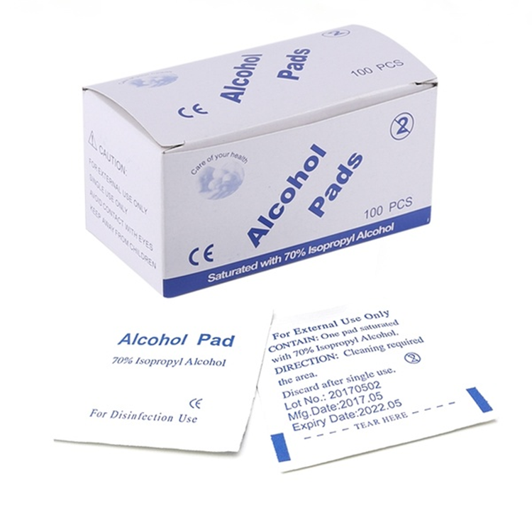 AntiBacterial 75% Alcohol Wet Wipes Disposable Non Woven CE / ISO Certificate