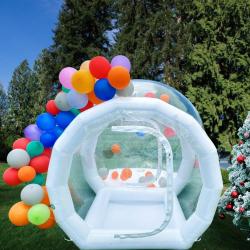 China Inflatable Snow Globe Bubble House with Accessory Repair Kit and Customized Color for sale