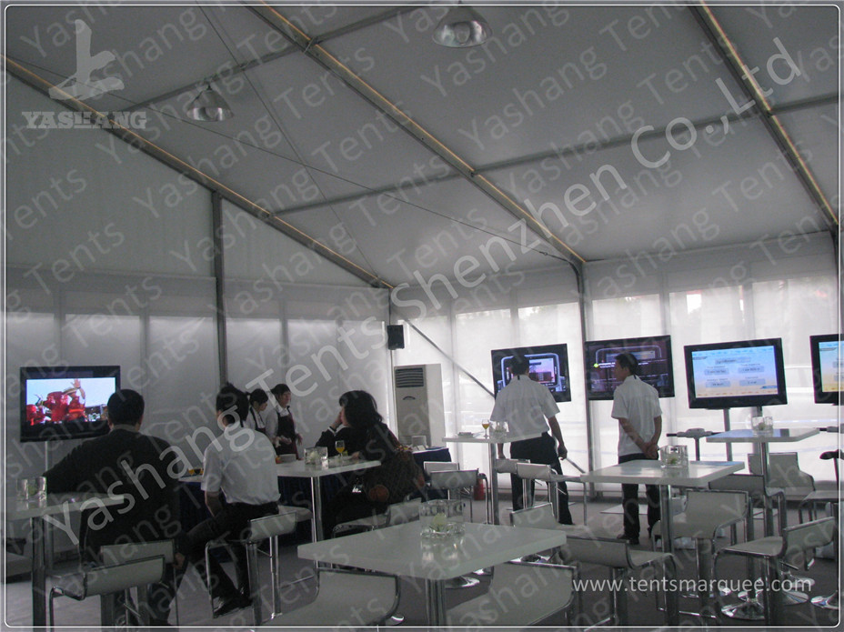 25x25 M Auto Road Show Outdoor Exhibition Tents High Performance ISO CE Certification