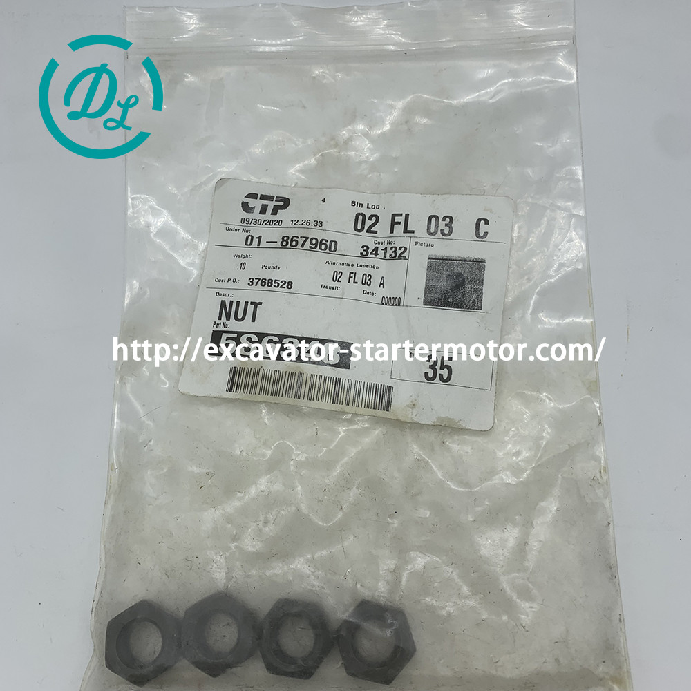 Excavator Engine Parts Nut 5S6348 5S-6348 1P9956 3306 Engine CTP