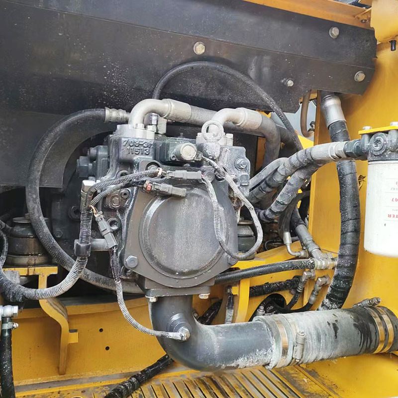Used Komatsu PC160-7 Hydraulic Excavators 82kw Rated Power Secondhand Komatsu Excavator