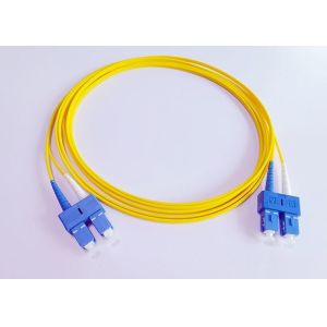 Rugged SC UPC Duplex Lszh Patch Cord For DWDM System