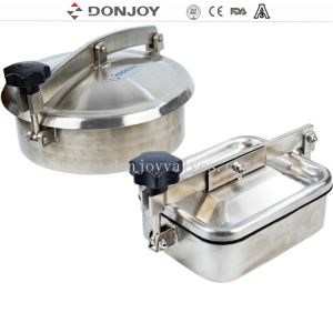 1 Bar Outward Opening Pressure Rectangular Manway 235x185mm Manufactures