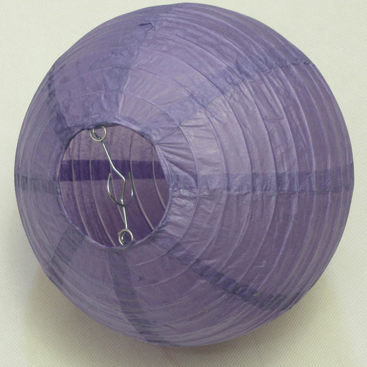 Custom Printed Pink Paper Lanterns , Colorful Paper Party Lanterns