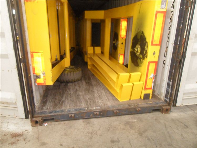 50FT Semi-Trailer for Livestock Transport Fence Heavy Duty 9.00-22.5 Rim 12pcs Rim