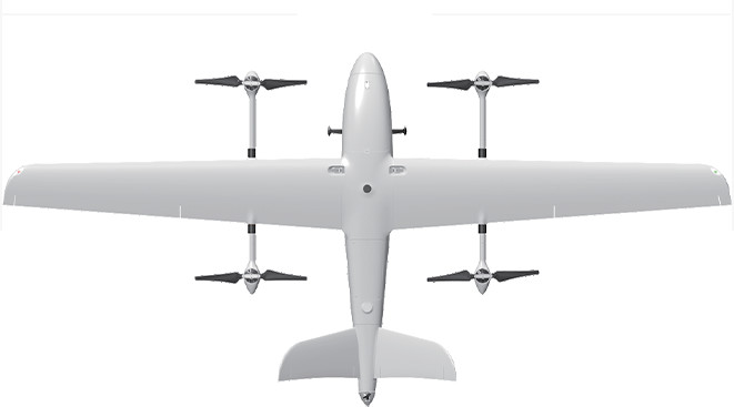 A lightweight CP7 VTOL reconnaissance UAV has 210km range and 180min maximum flight time with 1.3kg maximum load weight