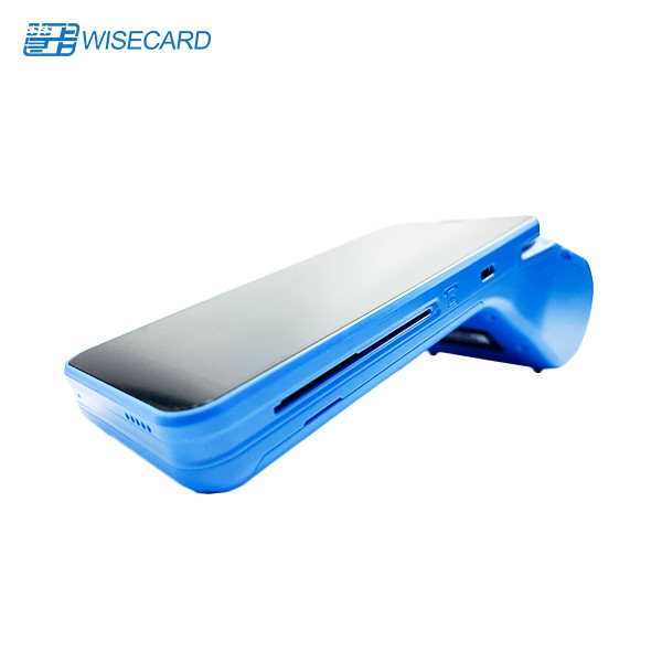 Pci Emv Nfc / Rfid Android Pos Terminal Light Weight