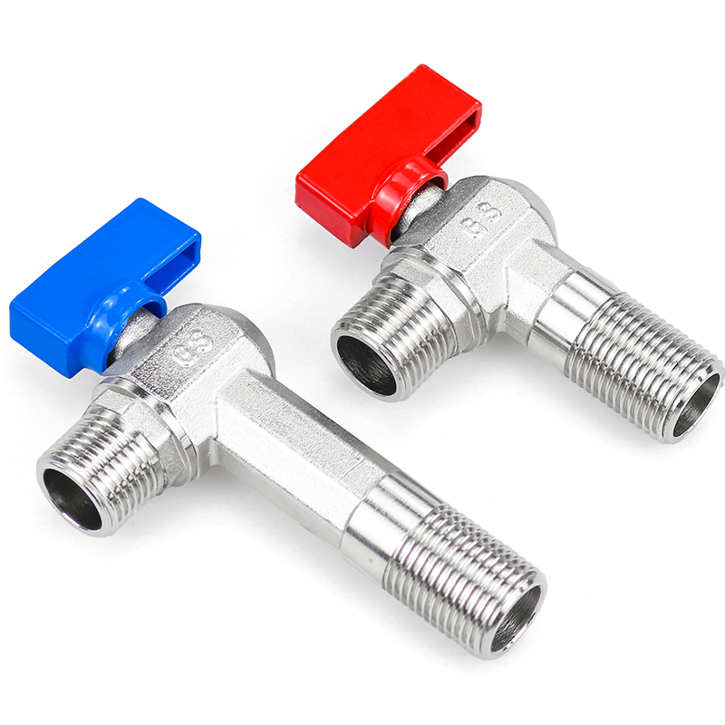 High Pressure 1/2" *1/2" Brass Water Faucet Angle Type Control Valve