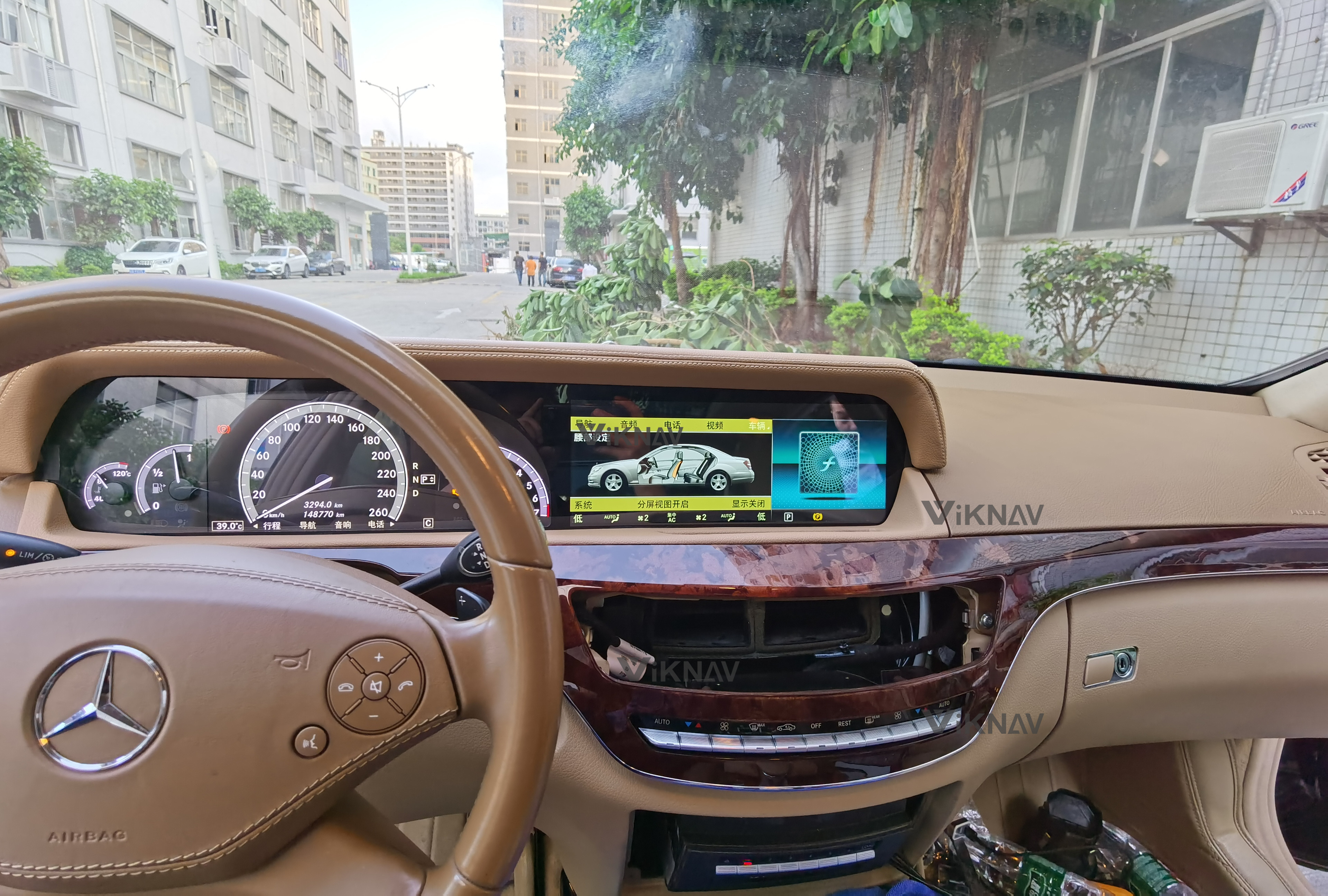 Android 11 S Class W221 Mercedes Benz Radio DVD Multimedia Player