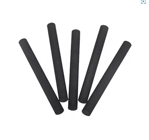 ISO9001 Solid Graphite Rod Carbon Round Bar High Temperature Resistance
