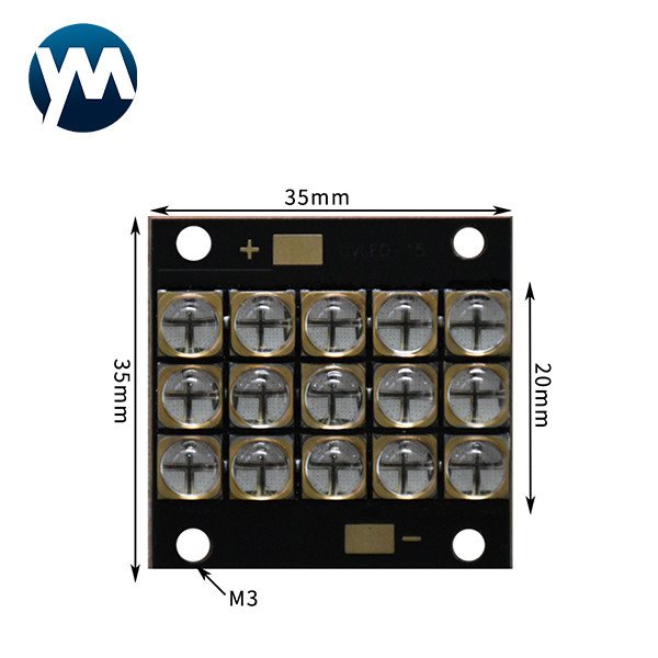 Curing Offset 150W UV Light Chip 365nm 385nm 395nm 405nm High Power PCB