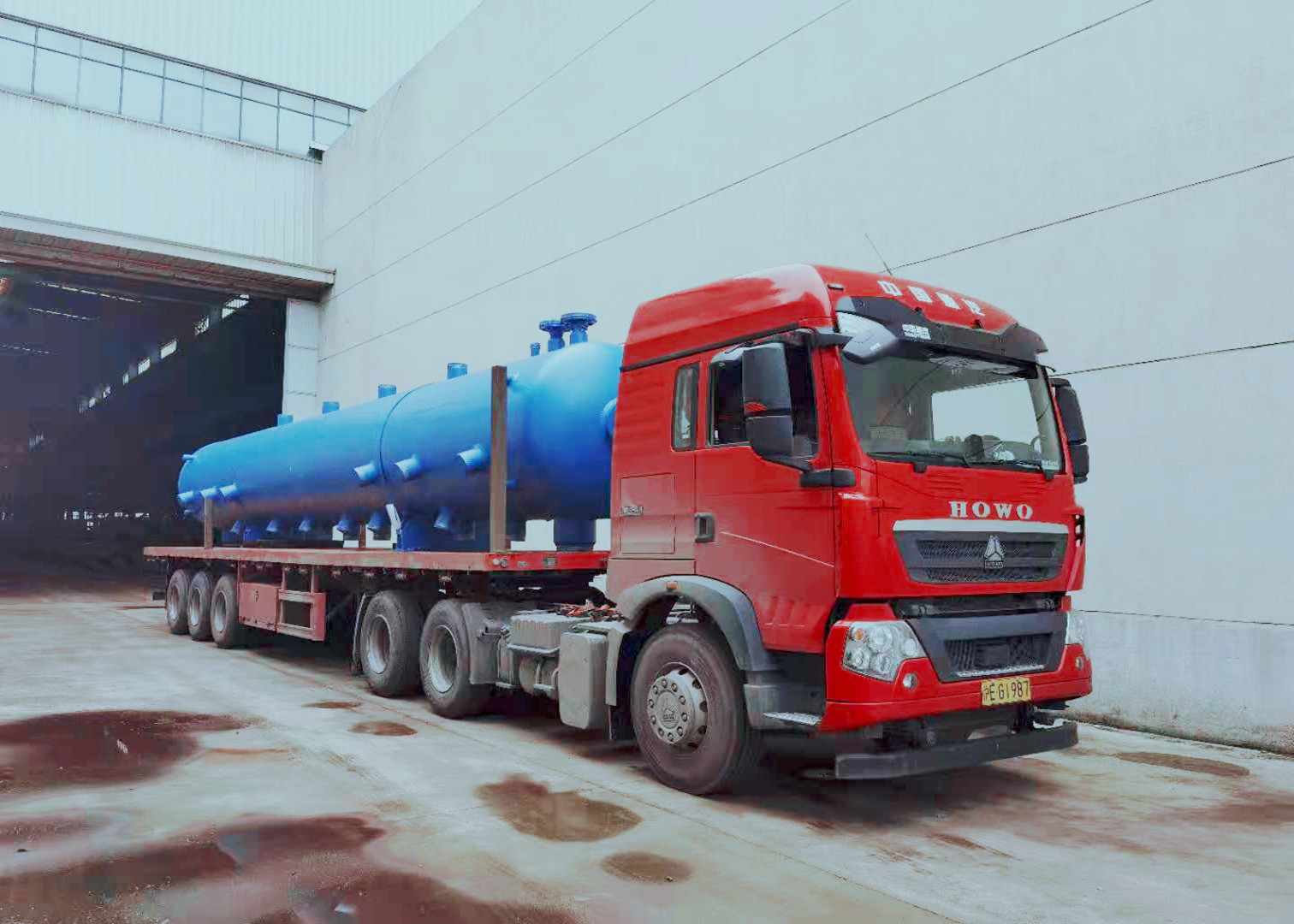 SA516-70 Sugar Mill Pressure Boiler Drum For Storing Hot Water