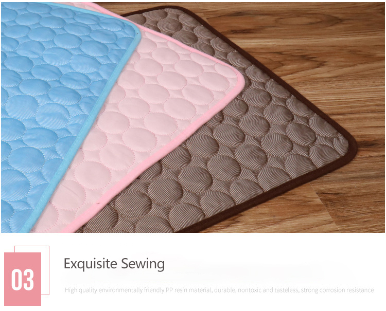 Summer Self Cooling Dog Mat XS S M L XL XXL Self Cooling Pet Pad