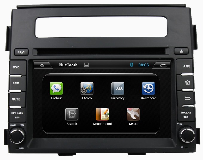 Ouchuangbo Car GPS Navigation Stereo System for Kia Soul 2013-2014 Android 4.2 DVD Radio 3G Wifi Bluetooth OCB-6234C
