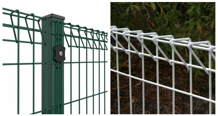 Security Rolltop Panel BRC Fence