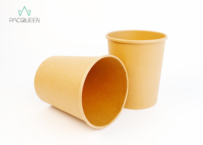 8 Oz - 40 Oz Kraft Paper Takeaway Food Containers Oil / Water Resistant