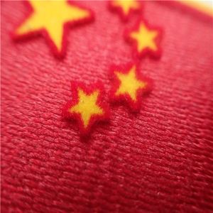 Smooth Garment Patches Sacred National Flag Reb Bottom Yellow Stars Plush