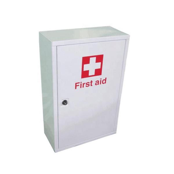 Compartment Medical Emergency First Aid Medical Storage Cabinets Tin Box Medical