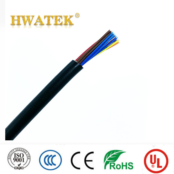UL 2464 2.5mm X 5 Core Cu PVC PVC Cable 80°C 300V Shield UV & Oil Resistant