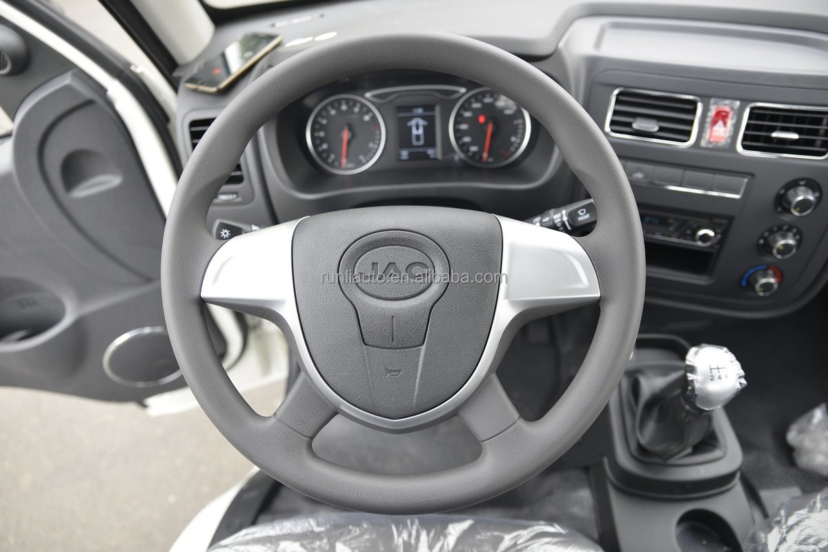 JAC X5 Small Cargo Lorry Truck 3Tons 120HP Gasoline Engine Left Steering